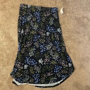 J. Jill floral midi skirt
